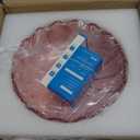 ILLMTW Floor Lamp for Living Room, Bedroom, Gold Dimmable Standing Lamp with Remote, Mid Century Modern Brass Tall Lamp Retro Vintage Pink Glass Lamp Floor Light Boho Bohemian