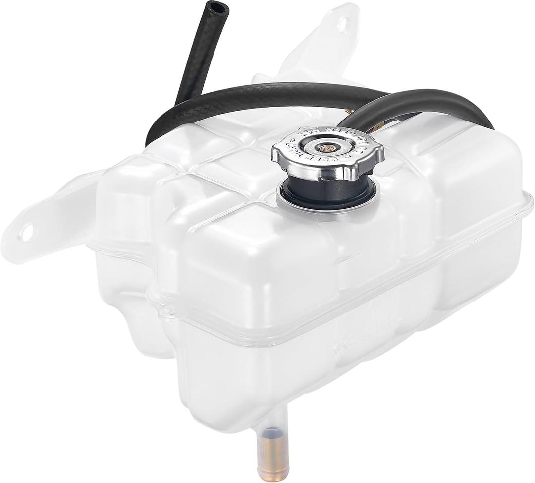 BDFHYK Engine Coolant Expansion Reservoir Overflow Tank Compatible with Jeep Liberty 2002 2003 2004 2005 2006 2007 V6 3.7L Replace 603-319 52079848AA 52079788AD 52079788AE CY0716471 V330228