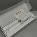 T3 SinglePass Curl X Extra-Long Barrel 1", 1.25", 1.5" Curling Iron with 9 Heat Settings and Ceramic Barrel for Fast Styling and Lasting Results on All Hair Types (White/Rose Gold)