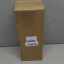 Brushed Nickel Toilet Brush and Holder Set, 304 Stainless Steel Toilet Brush for Bathroom, Heavy Duty Toilet Bowl Brush with Holder, Removable Inner Bowl and Splash Protection, Long Handle