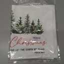 Christian Christmas Pillow Covers Decor 12x20,Farmhouse Christmas Trees Lumbar Decor Pillow Covers, Christmas Decorations for Living Room Bedroom Home