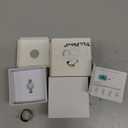 Mirlray Smart Ring for Women & Men, Smart Ring Health Tracker, Blood Oxygen & Heart Rate Monitor, Long Lasting Battery Sleep Ring, Waterproof Fitness Ring (Rose Gold, 10)