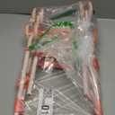 My First Baby Doll Stroller for Toddlers 3 Year Old Girls, Little Kids | Toy Stroller with Bottom Storage Basket, Foldable Frame, Canopy, Seatbelt (Floral)