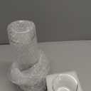 Bedside Night Water Carafe Set with Tumbler Glass, Clear Nightstand Carafe with Silicone Coaster for Bedroom and Guest Room, Glass Mouthwash Decanter for Bathroom (22 OZ)