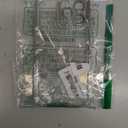 Changjia Clear Glitter Case for iPhone 16 Pro Max, Luxury Bling Sparkly Diamond Rhinestones with Camera Protector TPU Plating Bumper Slim Transparent Women Girls Case for iPhone 16 Pro Max 6.9",Silver