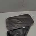 Metal Tray with PVC Soft Magnetic Lid Black Tray with Lid Cover Large Cute Decorative Tray for Home Decor, Coffee Table, Tea, Snacks, Gifts - 11" x 7" (Matte Black-with lid)