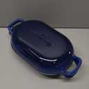 VORRINGARD Enameled Cast Iron Sourdough Bread Oven, Dutch Oven, Loaf Cast Iron Bread Pan for Homemade Bread Baking, Meatloaf Pan with Lid, 5QT, Blue