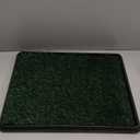 Artificial Grass Puppy Pee Pad for Dogs and Small Pets - 20x25 Reusable 3-Layer Training Potty Pad with Tray - Dog Housebreaking Supplies by PETMAKER (Medium)
