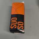 suoso Sports Polarized Sunglasses for Men: Women UV400 Protection Wrap Around Sun Glasses for Fishing Driving Cycling TR90 (C10-black & Clear Brown Frame/Brown Lens)