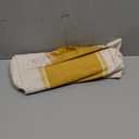 DII Dobby Stripe Woven Table Runner, 13x108 (13x113.5, Fringe Included), Honey Gold
