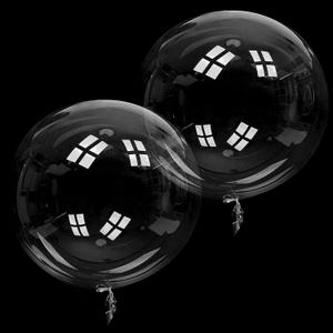 Large BoBo Balloons 36 inch 20 Packs - Crystal Clear Bubble Balloons for Stuffing Flowers Led Light Up Transparent for Birthday, Halloween Decorations (LED String Not Included)