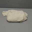 Peomeise 4FT Spandex Table Cover Rectangular Stretch Spandex Tablecloth (Ivory,4FT)