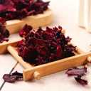 Dried Red Rose Petals, Real Natural Dried Rose Petals 50g for Tea, Cake, Soap Making, Candle Making, Wedding, Confetti, DIY Crafts Edible (darkrosept50g) (Darkpetal)