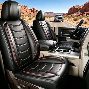 AOMSAZTO for Dodge RAM 1500 Seat Covers 2500 3500 2026-2025-2024-2012 Truck, Size: Curved Bench-5 Seats