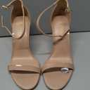 Steve Madden Women's Brazen Heeled Sandals (Beige, 6M)