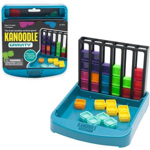 Educational Insights Kanoodle Gravity - 3D Brain Teaser Puzzles, Single Player Brain Game, Fun Travel Games for Kids, Challenging Logic Puzzle Games and Gifts for Kids, Teens & Adults Ages 7+