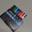Posca Paint Markers, 5M Medium Acrylic Markers with Reversible Tips, Artist Recommended For Gifts, Fabric, Metal, Glass, Wood and Canvas, Assorted Colors, Set of 8
