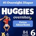 Huggies Overnites Diapers Size 6, 84 Count (2 Packs of 42)