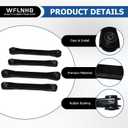 WFLNHB Upper and Lower Control Arms with Bushings