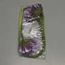 3 Pieces Large Artificial African Agapanthus,Long Stem Artificial Flowers for Tall Vase,Silk Plants for Home Decor Indoor, Silk Flowers for Wedding Bouquet Office Party Decor (Purple, 26")