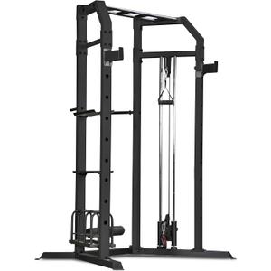 Marcy Strength Training Home Gym Cage with Pulley System for Weightlifting, Bodybuilding, Full Body Workout Equipment for Home Exercise