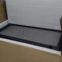 OIIBO Large Glass & Wire 2-in-1 Dwarf Hamster Cage, Chew-Proof, 32" L x 16" W x 18" H, Dual Use as Reptile Terrarium