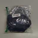 No. 918 Erica Crushed Voile Ascot Beaded Sheer Rod Pocket Curtain, Size: 51"W x 24"L 