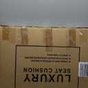 GXT Car Seat Covers Front Seats Only, Front Car Seat Covers 2 Pack, Premium Faux Leather Car Seat Cushion - Universal Fit for Most Sedans SUV Pick-up Truck with Headrests(Coffee and White)