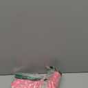 Small Makeup Pouch for PurseNylon Travel Toiletry Storage Cute Preppy Cosmetic Bag for Women GirlsWaterproof Makeup Organizer Pouch Skincare Purse with Zipper (Small-Pink Heart)