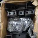 EMODA 6 Inch King Bed Frame No Box Spring Needed, Heavy Duty Metal Platform with Steel Slats, Noise Free, Easy Assembly, Black