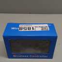 Quevati Wireless Controller for PS-4, Dual Vibration Game Joystick/Motion Sensing/Touchpad/Speaker/3.5mm Audio Jack Headphone, Upgraded Six-Axis Sensor, Compatible with PS4/Slim/Pro Console/PC (black)