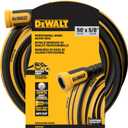 DEWALT Professional Grade Heavy Duty Garden Hose 50 Feet x 5/8 Inch