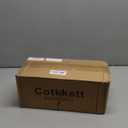 Cervical Neck Pillow for Sleeping, Dual Height Contour Memory Foam Pillow for Neck Pain Relief & Support, Orthopedic Butterfly Pillow for Side, Back & Stomach Sleepers  Cooling Washable Cover (Grey White)