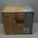 Sweetcrispy Garment Steamer for Clothes Standing, 1500W Powerful Clothes Steamer Standing with Wheels, 1.7L Water Tank for 55 Min Continuous Steaming, Professional Wrinkle Remover Heats in 45 Seconds (Light Grey)