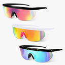 3 Pair Summer Sports Sunglasses UV Protection Polarized Riding Sunglasses Windproof Cycling Baseball Glasses for Men Women Fishing Running Golf Fishing