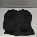 AGAPENG Girl Skirt Sets 3 Piece Outfits Square Neck Jacquard Puff Sleeve Tops Plaid Mini Skirt Shorts Fall Winter Clothes (11-12 Years, Black + Hot Pink Plaid)