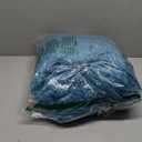 Exclusivo Mezcla Twin Blanket for Bed, Cozy Lightweight Fleece Blankets with Decorative Wave Textured Suitable for Winter, Teal, 90x66 Inches