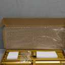 Wokceer 7.2 FT Wedding Arch Backdrop Stand, Gold Metal Arch Backdrop Stand for Wedding Ceremony Birthday Party Bridal Baby Shower Photo Booth Garden Floral Balloon Arches Decoration