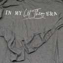 Classic In My Let Them Era Heart Keep Shining Mental Health Long Sleeve T-Shirt (Small, Black)