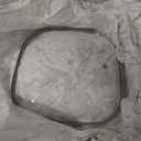 Square Glass Lid, Clear Tempered Glass Vented Square Pan Lid, Replacement Cookware, Frying Pan Cover by FOLI,1Pack, inner diamater 10.86'' outer diameter 11.41'', Not Universal (Bakelite Round Knob)