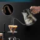 INTASTING Electric Kettle, Gooseneck Electric Kettle, ±1℉ Precise Temperature Control, Stainless Steel Interior, Quick Heating for Pour Over Coffee, Tea & Boiling Water, 0.9L (Rainforest)
