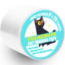 Polarduck Anti Cat Scratch Tape: 6 inches x 20 Yards Cat Training Tape 100% Transparent Clear Double Sided Cat Scratch Deterrent Tape Furniture Protector for Couch, Carpet, Doors, Pet & Kid Safe