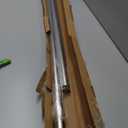 Ivilon Drapery Window Curtain Rod - End Cap Style Design 1 Inch Pole. 72 to 144 Inch Color Satin Nickel