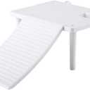 DAUERHAFT Tortoise Platfor,Reptiles Tortoise Floating Platform with Climbing Ladder Terrarium Aquarium Tank Ornament, ABS,14 10 6.5cm,for Fish Tank