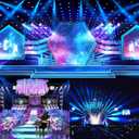 BETOPPER Stage Light DJ Washing Strobe Lights for Parties 54 LED Super Bright DMX512 White/Off White 5000 Lumens Par Lighting for Church Event,Wedding