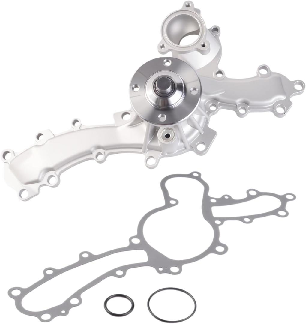 AW6037 Engine Water Pump Kit Fit for Toyota 4Runner 2003-2009, FJ Cruiser 2007-2009, Tacoma 2005-2015, Tundra 2005-2011 V6 4.0L W1981M 16100-09470