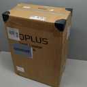 Aluminium Frame Carry on Luggage with Smooth Jelly Wheels, Hardside Zipperless Rolling Suitcase with TSA Lock (BlackOrange, 21-Inch)