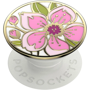 POPSOCKETS Pop Grip Holder for Phone & Tablet (Genuine) - Enamel Cherry Blossom