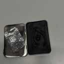 CrocSee Stainless Steel Band Compatible with Samsung Galaxy Watch 7 6 5 4 40mm 44mm/Watch 6 Classic 43mm 47mm/Watch 4 Classic 42mm 46mm/Watch 5 Pro 45mm, Slim Minimalism Bangle Bracelet for Women (Black)