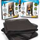 Flux Phenom Magnetic Screen Door (3 Pack) - Bugs Out, Breeze in - 9min Install Auto-Sealing Heavy Duty Double Stitched Mesh, Hands Free Sliding & Patio Doors Net, Pet & Kid Friendly, 38 x 82 Inch